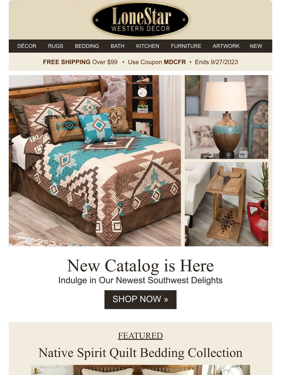 Lone Star Western Decor New Catalog with New Products Coming YOUR Way