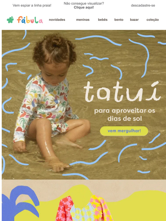 Tá com calor? 😎