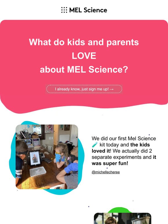 Is it true? What parents say about MEL Science