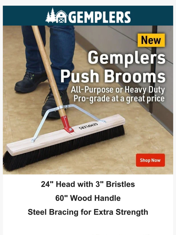 Gemplers ️NEW Gemplers brooms are here! Milled