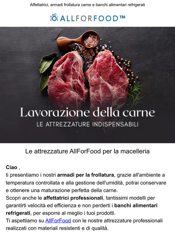 Lavorazione della carne: le attrezzature essenziali
