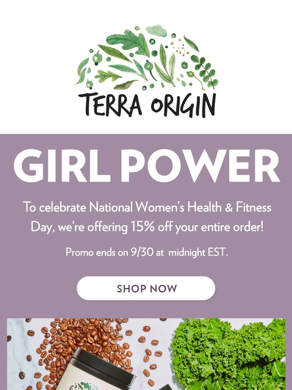 15% Off Sitewide! Happy Women’s Health & Fitness Day❤️💪