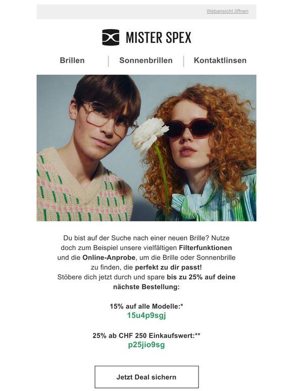 Sichere dir jetzt bis zu 25% Rabatt