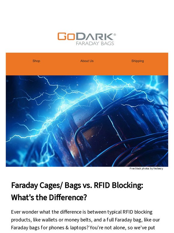 GoDark Faraday Bags: Faraday VS. RFID Blocking 💥