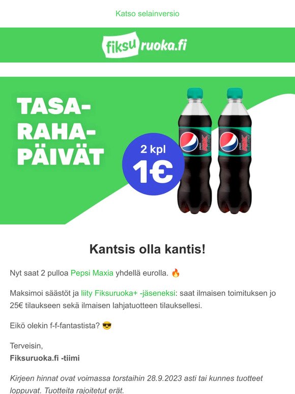 💚 Pepsi Max nyt -79% 🤩