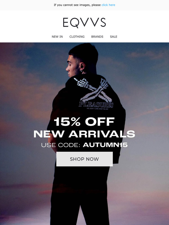 Don't Miss | 15% off New Season