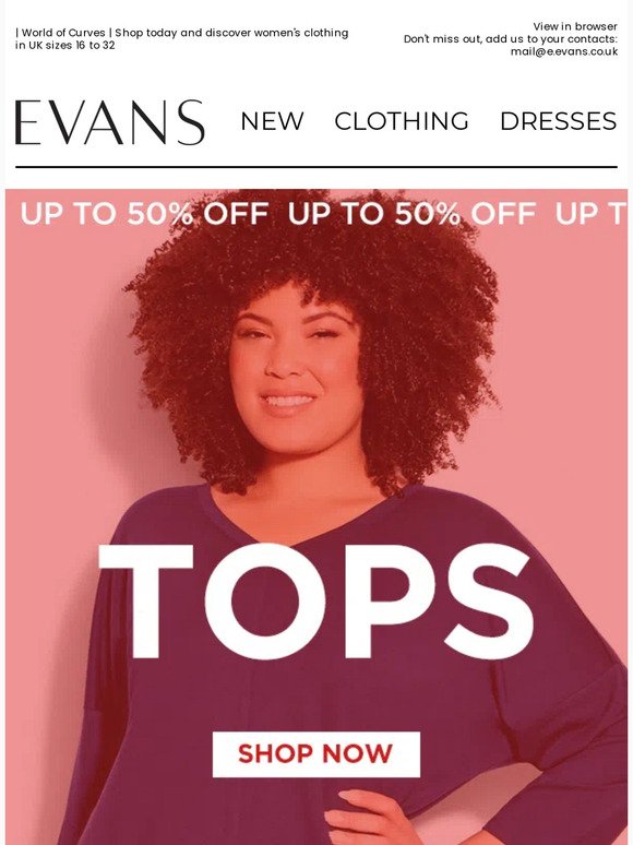 SALE Tops from ONLY £7