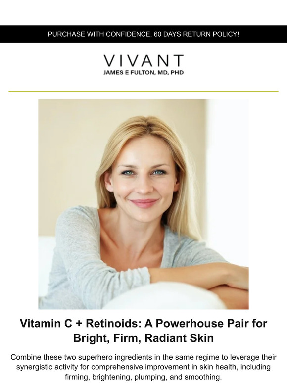 Vivant Skin Care Vitamin C + Retinoids Milled