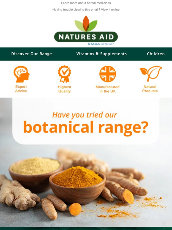 Try out our Botanical Range
