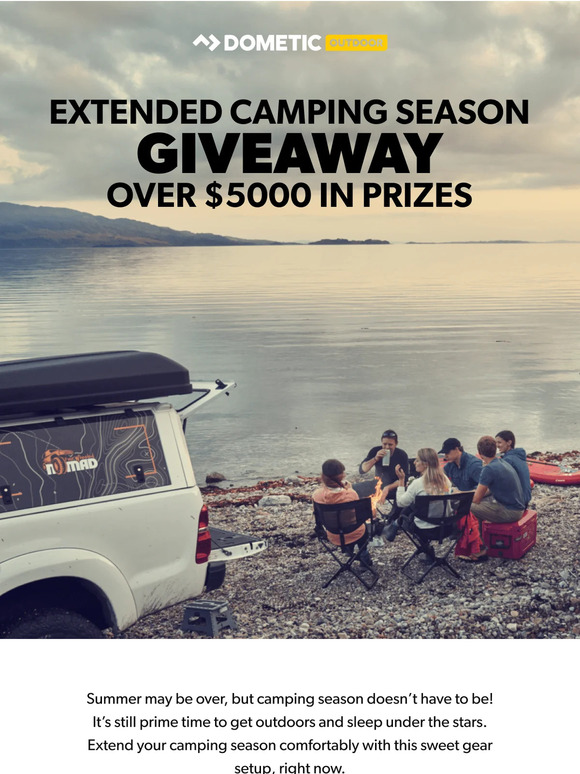 Dometic Extended Camping Season Giveaway Milled