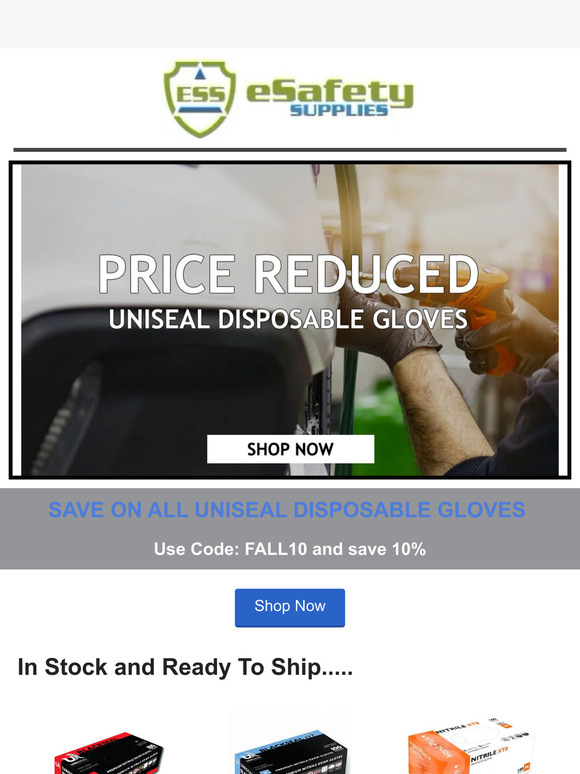 New Low Price! Uniseal Disposable Gloves