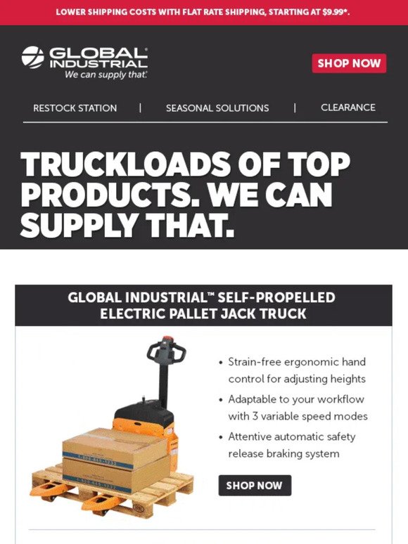 Your Guide to Global Industrial's Best Carts & Trucks