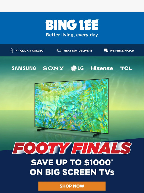 Bing Lee Are you Grand Final ready? Milled