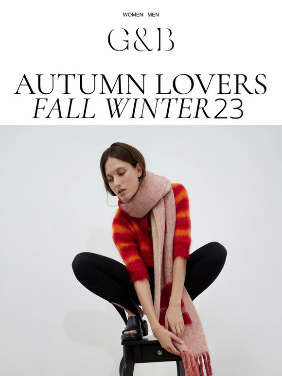 Autumn Lovers: cosy looks and authentic lifestyle with our FW23 collection