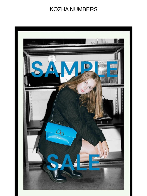 SAMPLE SALE  - New styles added