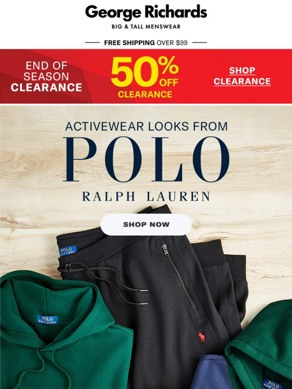 Activewear From Polo Ralph Lauren!
