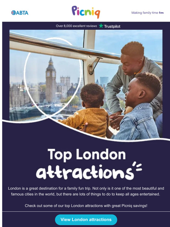 Family trip to London this weekend?