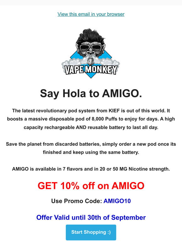 Vape Monkey: New Amazing Disposables at Vape Monkey | Milled Vape Monkey: New Amazing Disposables at Vape Monkey | Milled