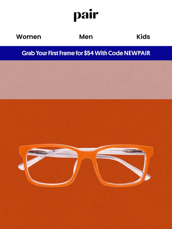 Pair Eyewear The Fall Solids Collection Milled