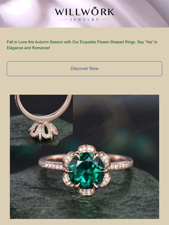 Wegjewel.inc: Find Your Floral Ring