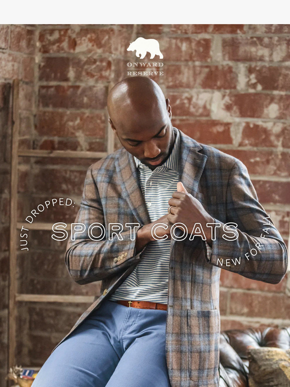 Just In: New Fall Sport Coats