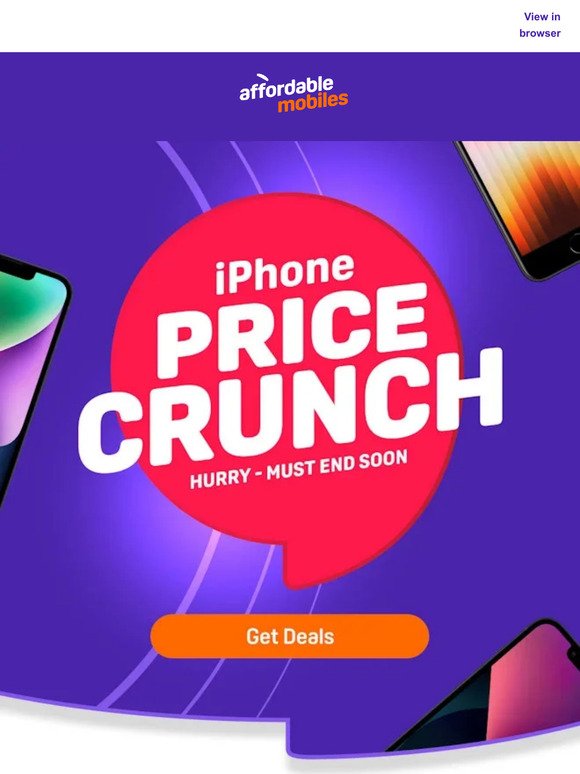 Our iPhone Price Crunch Ends Soon! 🔥