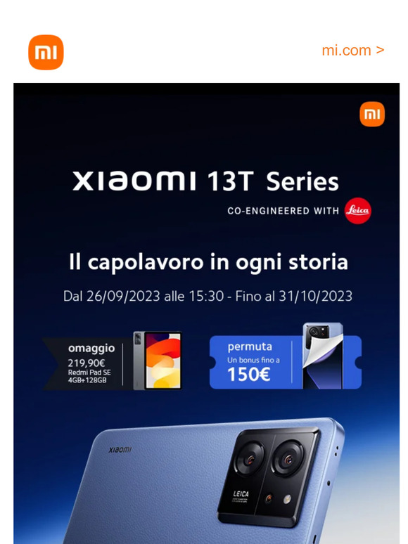 Xiaomi 13T Series è ora disponibile!