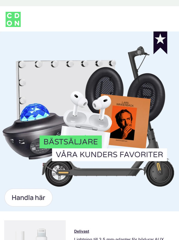 Favoritprylarna från 59 kr