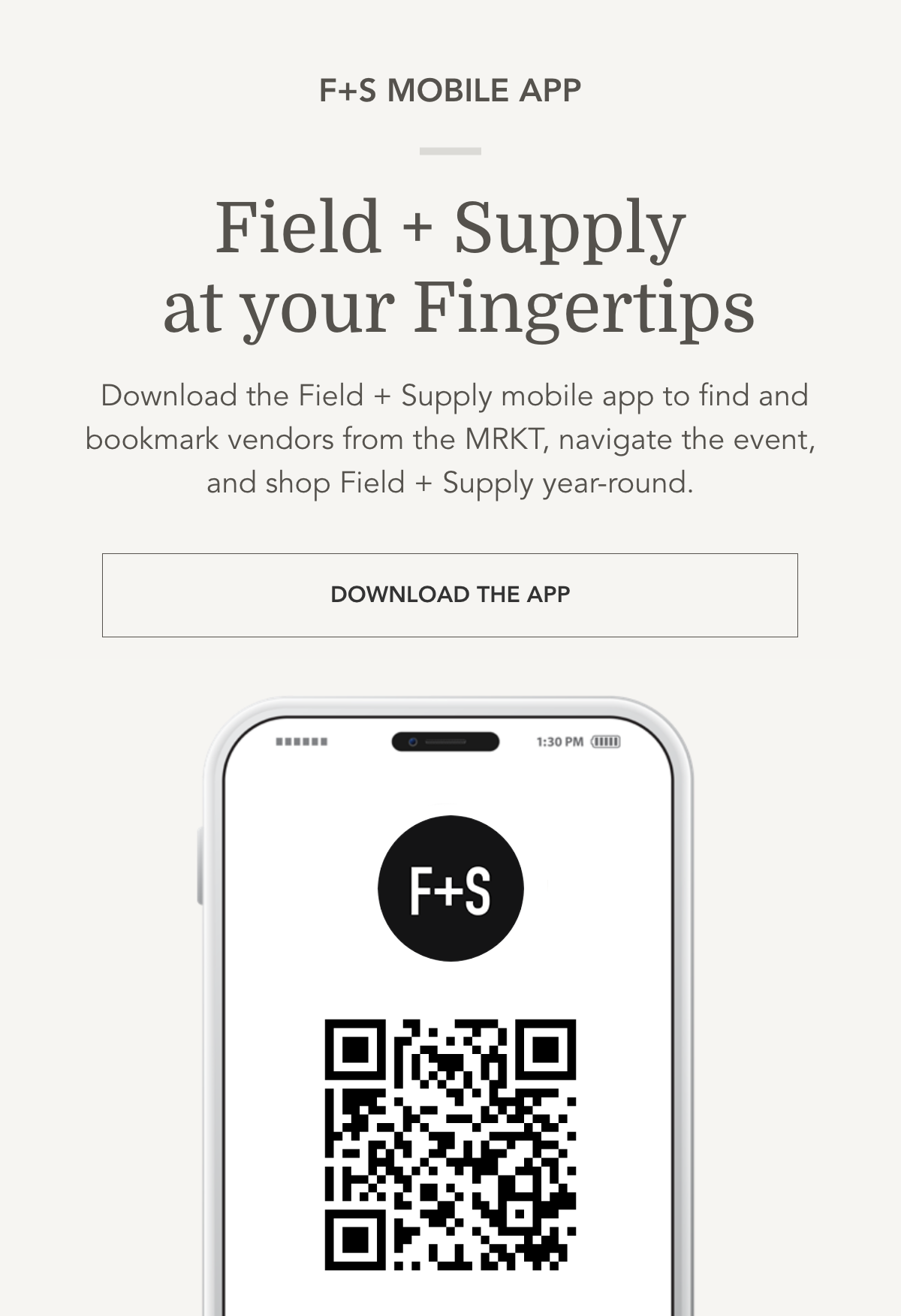 Field + Supply Fall MRKT '23 Activities & Events Milled