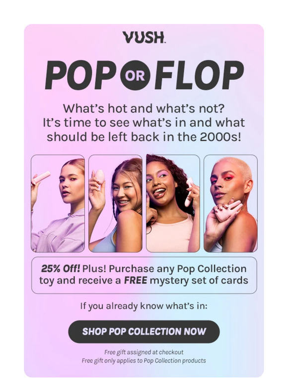25% off our Pop Icons