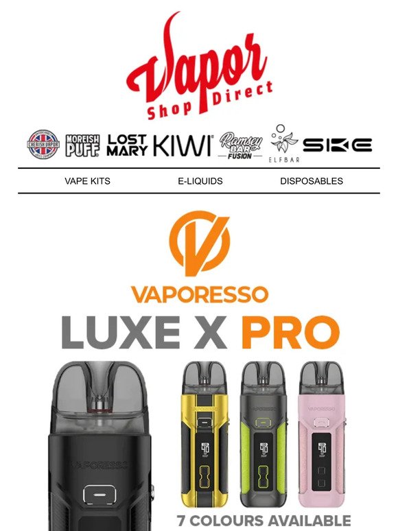 Vaporesso Luxe X Pro | + Free E-Liquid