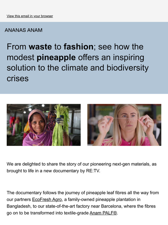 Ananas Anam featured in Documentary by RE:TV