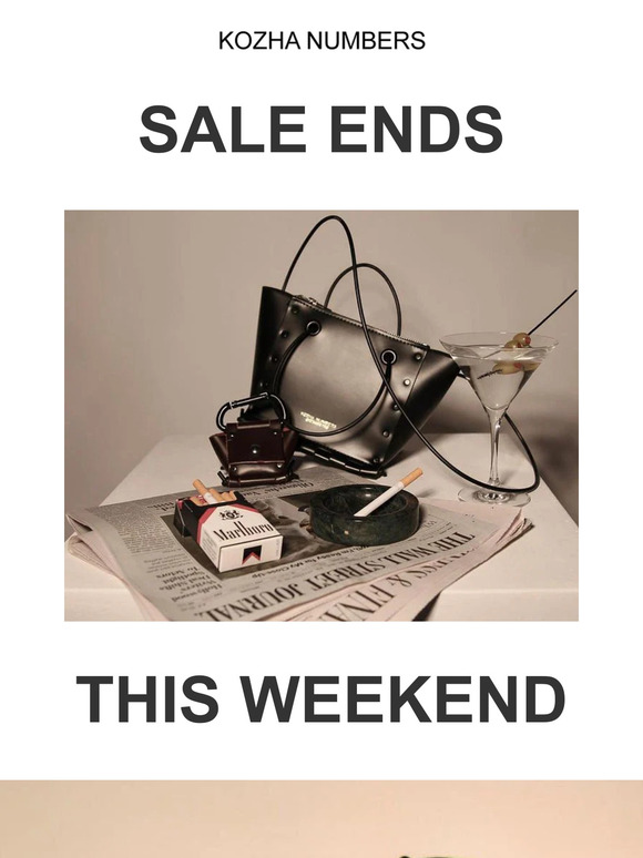 SAMPLE SALE ENDS THIS WEEKEND