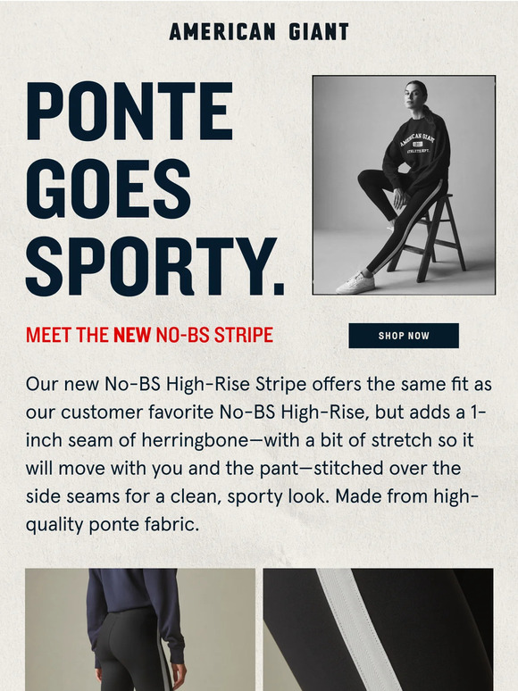 NEW Limited Edition No-BS Stripe Pant