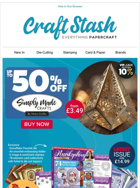 Up To 50% Off Simply Made Crafts!