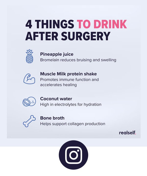 4 Things to Drink After Surgery