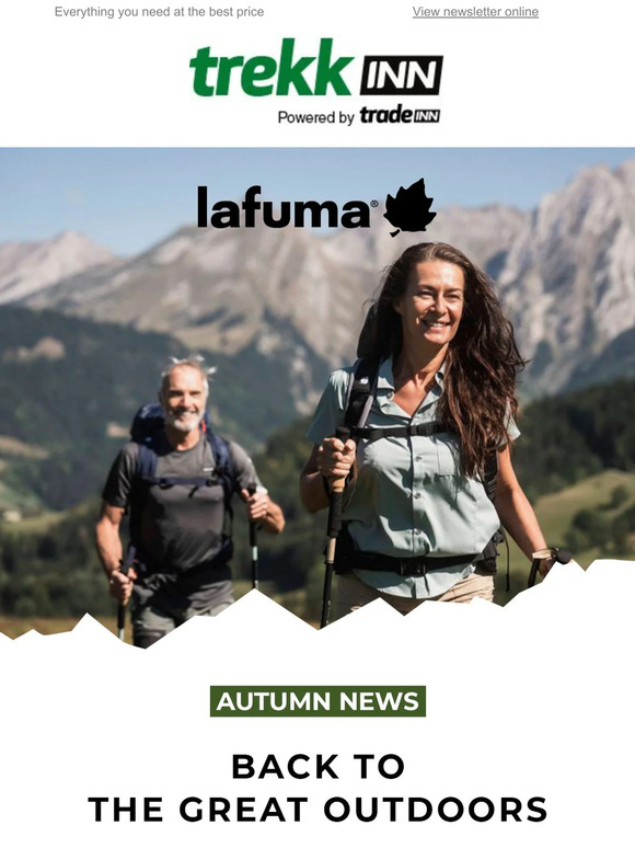 TrekkInn UK Online Outdoor Shop Take a look at the Lafuma Collection