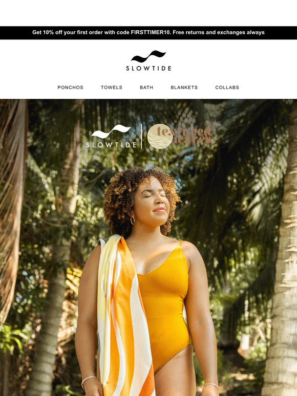 Just in: Textured Waves x Slowtide