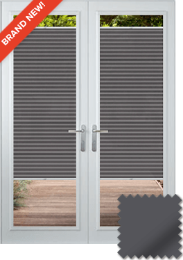 Easy Drill Free Pleated Blinds for Doors