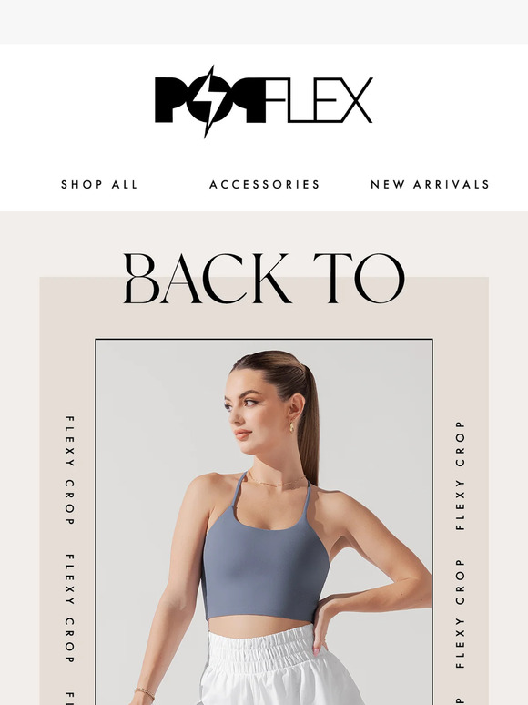 POPFLEX Our highest rated bra is back. Milled