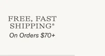 FREE, FAST SHIPPING*