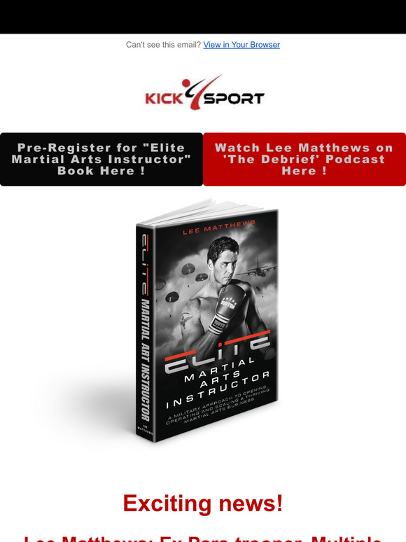 KickSport How to open, operate and scale your martial arts school by