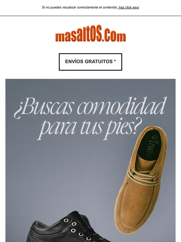 ¿Buscas comodidad para tus pies?