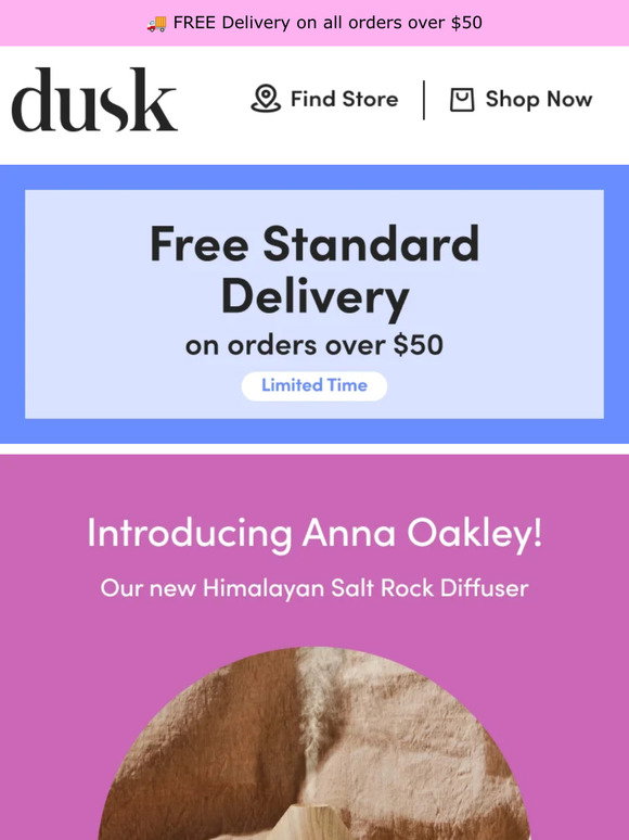 Dusk: 🙌 Introducing the NEW Anna Oakley Himalayan Salt Rock Diffuser ...