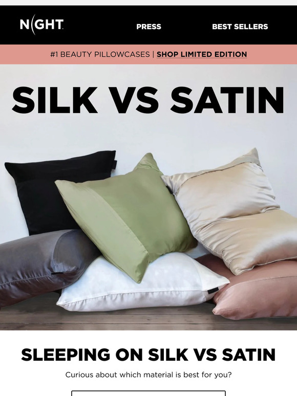 DISCOVER NIGHT SILK VS SATIN Milled