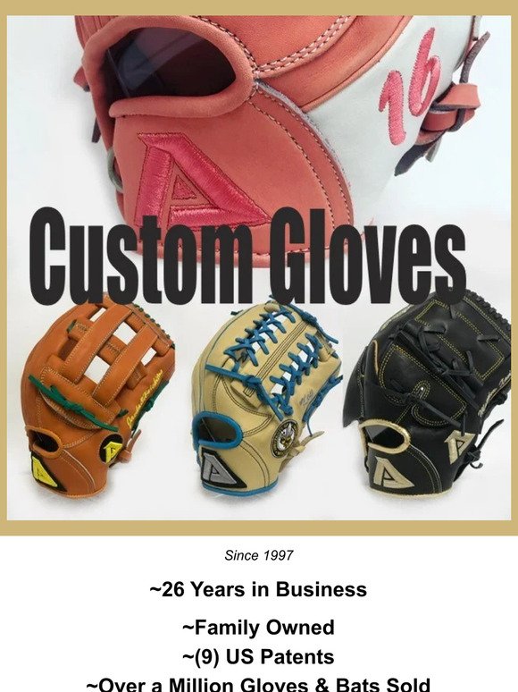 60% OFF Custom Fielding Gloves