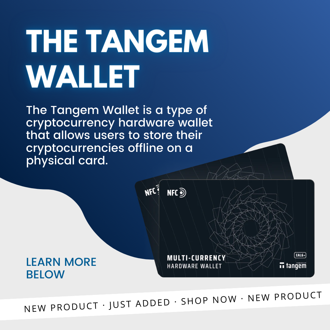 Crypto Merchant: Top Rated: Your Tangem Wallet | Milled