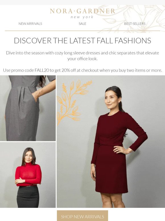 Discover the Latest Fall Fashions