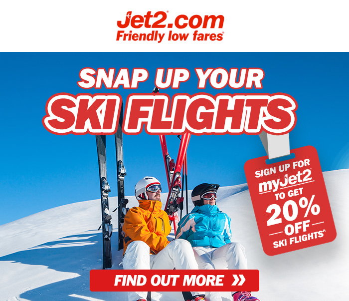 Snap up your ski flights