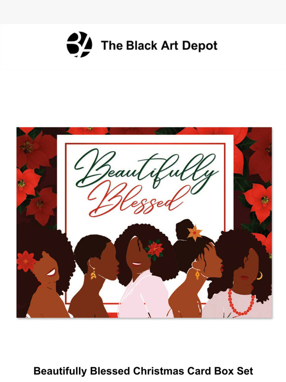 the black art depot 🤩In Stock & Shipping, New Christmas Cards are Here
